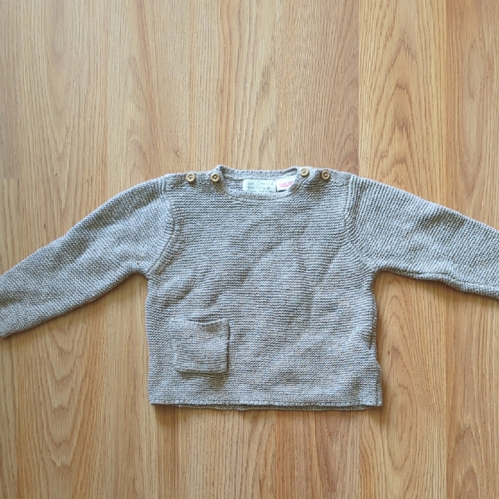 Zara Kids Sweater - Light Brown